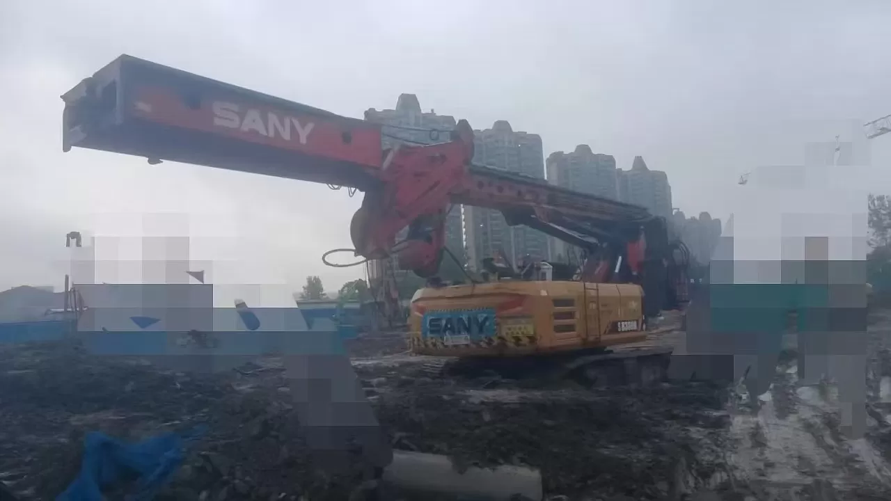 2019 sany piling machinery sr360 მბრუნავი საბურღი მოწყობილობა საძირკვლის საბურღისთვის