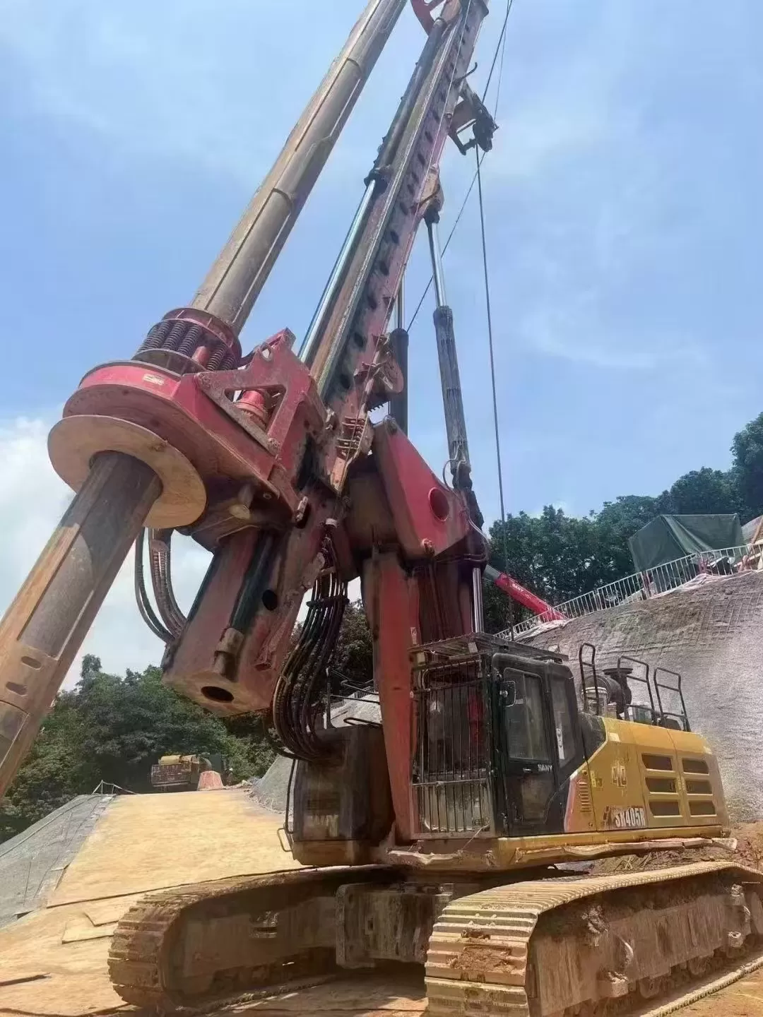 2018 sany piling machinery sr360h მბრუნავი საბურღი დანადგარი ნიადაგის გამოკვლევისთვის